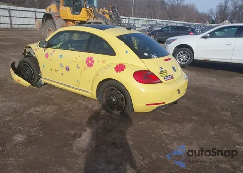 2014 Volkswagen Beetle 1.8T из США, поврежденный, VIN 3VWJ17AT0EM655439